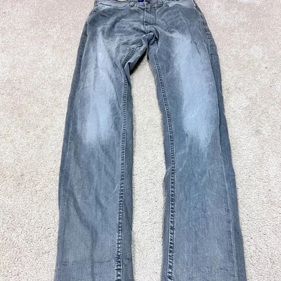 Zara Men's Jeans Skinny Gray Size 31x32 Pockets - Picture 9 of 12